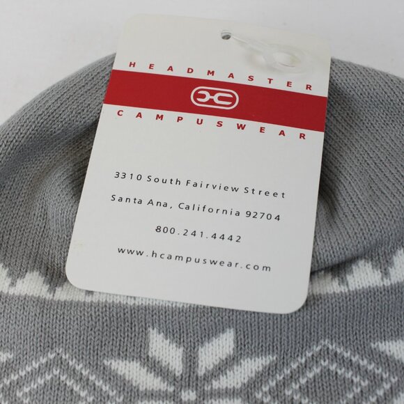 Headmaster Campus Wear Kansas Jayhawks Knit Beanie Adult One Size Fits Most - Picture 5 of 6